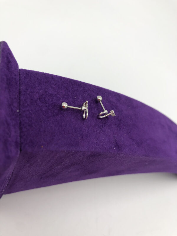 Fiyonk Çiçek Gümüş Piercing